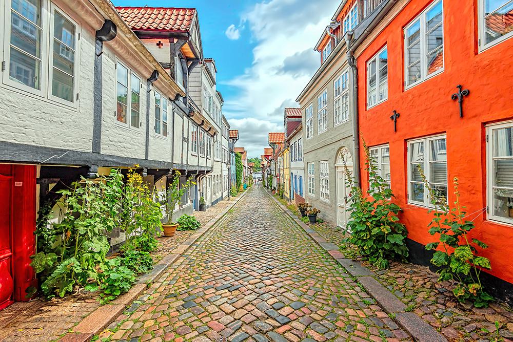 Flensburg og Koldinghus  rom, historie og dronninger